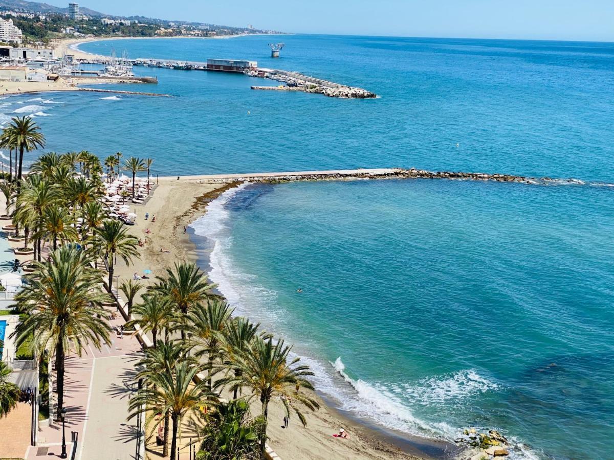 First Line! Art-Apartment On The Seafront Of Marbella With Swimming Pool Dış mekan fotoğraf